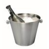BC Wine Ice Bucket S/Steel 4LT 215 X 190MM