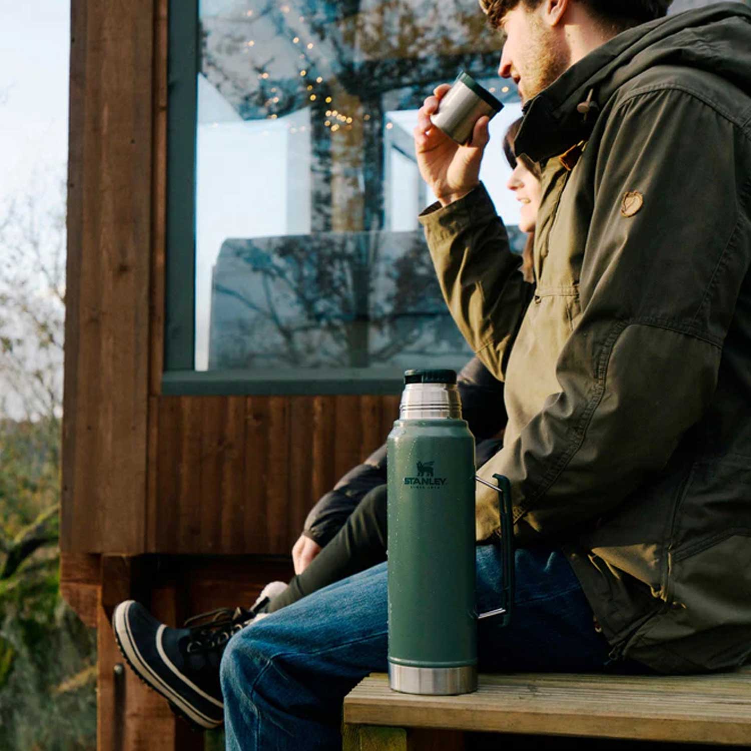 Stanley Classic Vacuum Flask 1 Liter Green