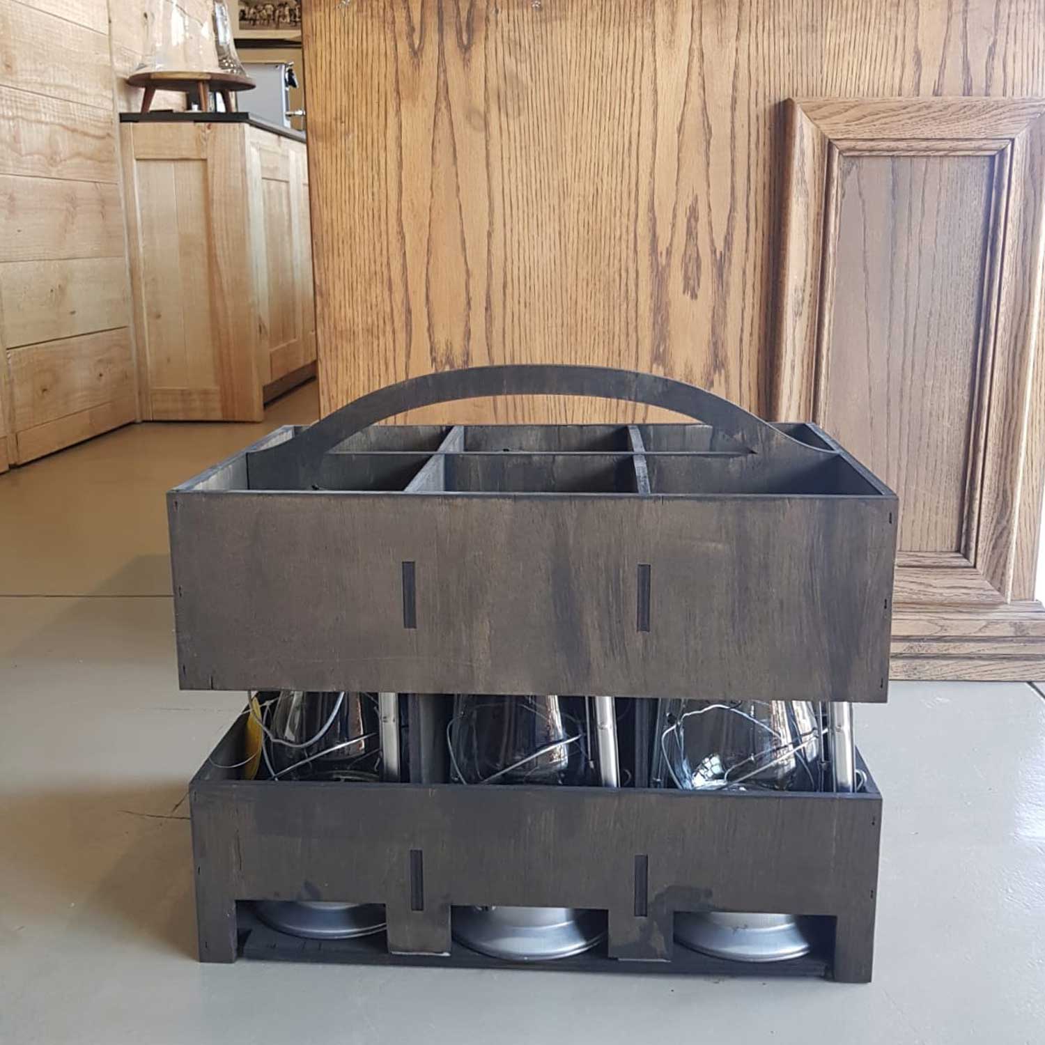  Lantern Box Dark Stain 