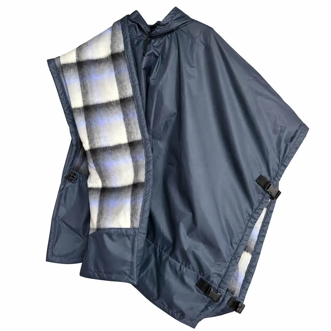 Charcoal Poncho Blanket Lined Supatex W/P | Best Hospitality Equipment in Africa