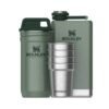 Stanley Adv Green Flask & Shot Glass Set