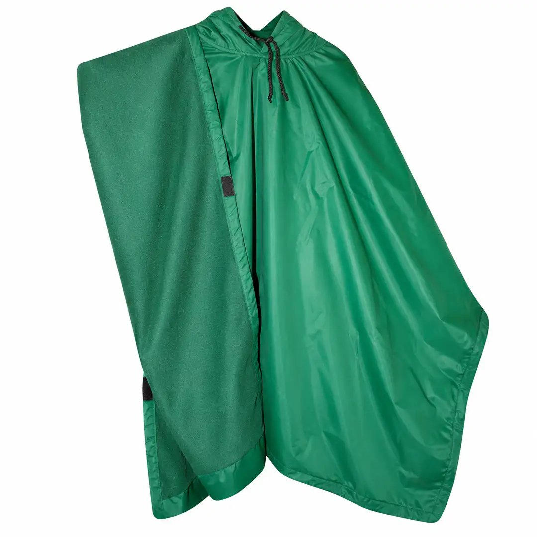 Fleece Lined Poncho Bottle Green | Best Hospitality Equipment in Africa