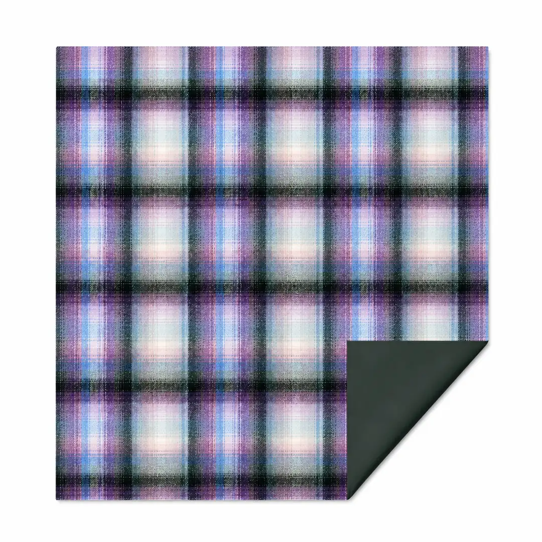 Picnic Blanket Top Check Charcoal | Best Hospitality Equipment in Africa