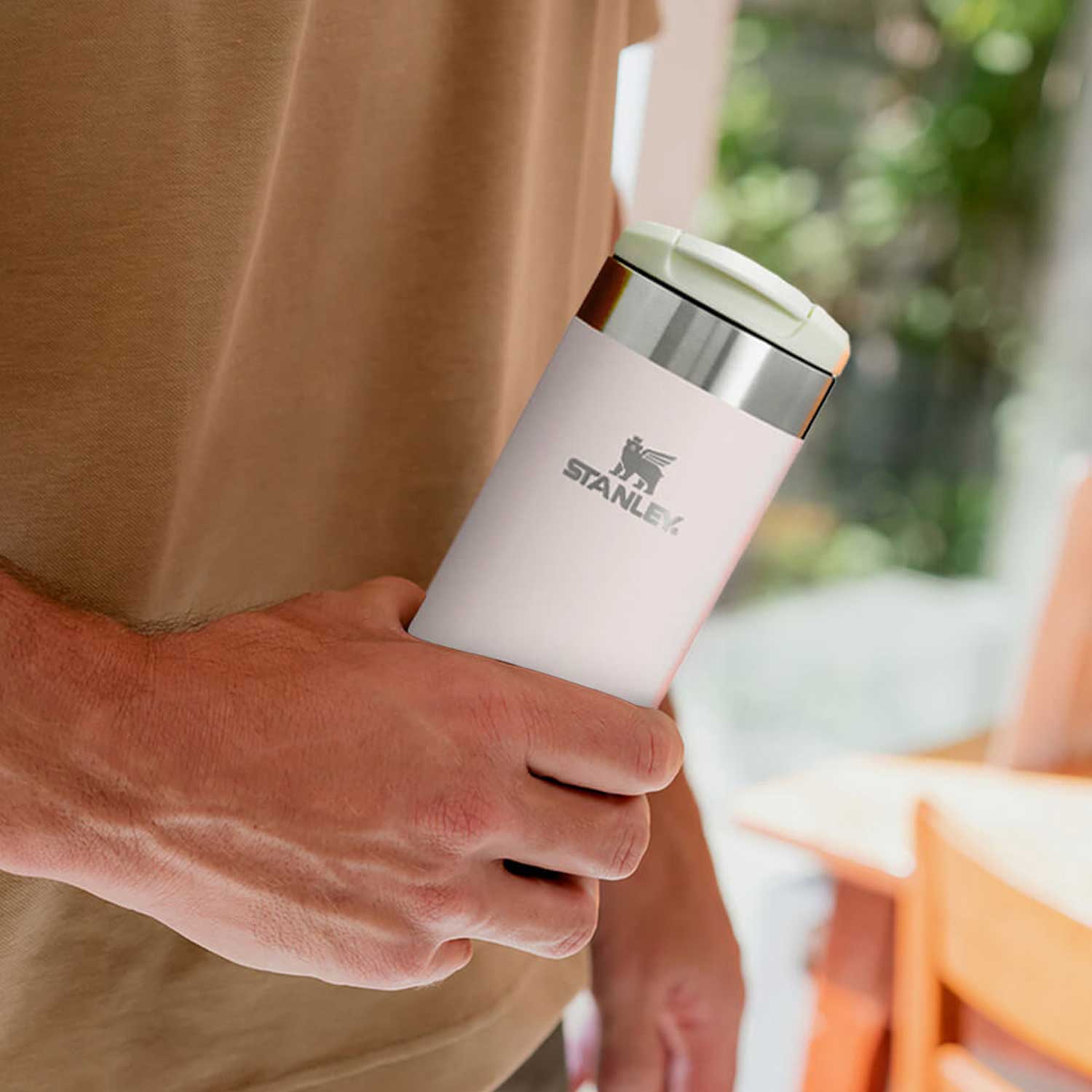 Stanley Aerolight Transit Mug Rose Quartz 355ml
