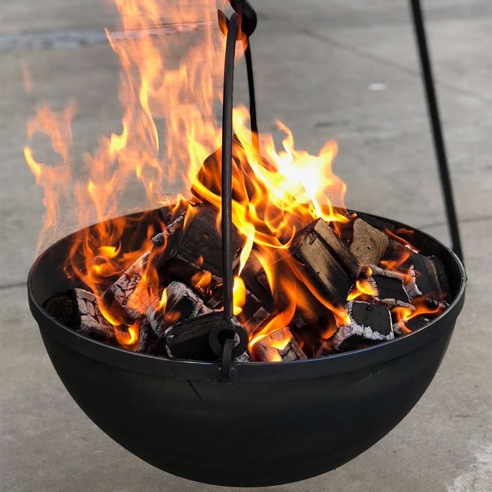Livingstones Tripod Hanging Firepit