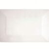FT New Bone White Flat Rectangle Plate 31 x 20cm