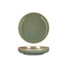 Fynbos Aloe Green Round Deep Coupe Plate 25x4.5cm