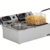 BC- Fish Fryer Anvil Double Pan Electric