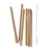 Bamboo Straw -100 Straws & 10 Clean Brush
