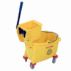 Plastic Bucket and Wringer - Yellow 36lt