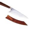 Chef's Knife with Leather Sheath