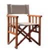 Padded Classic Directors Chair Imbuia Complete