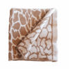 Giraffe Print Throw 150x180cm