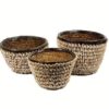 Hausa Cowrie Shell Basket Nigeria