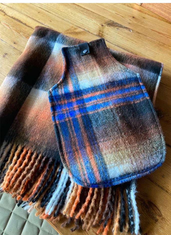  Hot water Bottle Cover  Top check 