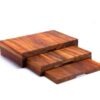 Wood Three Tier Risers 400x250x90MM