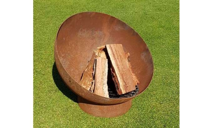  Livingstones FireBall with Angled Base (Rust) 