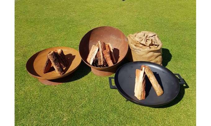  Livingstones FireBall with Angled Base (Rust) 