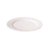 FT New Bone White 17cm Round Rim Plate