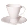 FT New Bone White Coupe Saucer 15.5cm