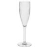 Polycarbonate Glassware Champagne Flute 190ML Aqua