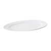 Prima White Oval Rimmed Platter 31cm