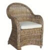 Rattan Dining chair (no cushion)