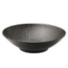 Round Bowl 14.5cm Black Swirl