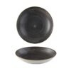 Stonecast Raw Black Coupe Bowl 18.2cm