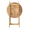 Outdoor Table Round Foldable 60cm dia x 74cm h