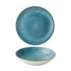 Stonecast Raw Teal Coupe Bowl 18.2cm
