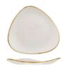 Triangle Plate 22.9cm Barley White