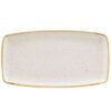 Oblong Plate 29.5x15cm Barley White