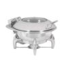 BC Chafing Dish Induction/Round & Glass Lid 6LT