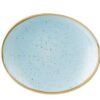 BC Oval Plate 19.2cm Duck Egg Blue