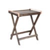 Hevea Butler Tray 420mmx600mmx630mm Copper Handle