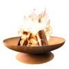 Livingstones Zen Bowl Mirror Base Rust Handles