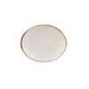 Oval Plate 19.2cm Barley White