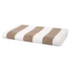 Beach Towel / Pool Towel Stripe 480gsm Linen&White
