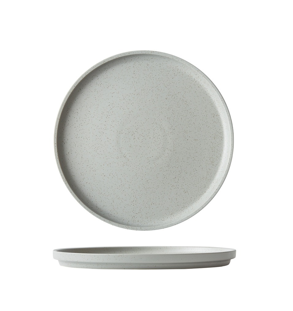  Dune Ash Walled Plate 20cm | Best Hospitality Equipment in Africa