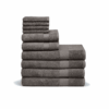 Nortex Indulgence Woven Bath Sheet 630gsm Charcoal