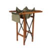 Mobile Wash Stand KF design with canvas/wood shelf