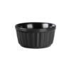 Tempest Black - Ribbed Ramekin 9cm