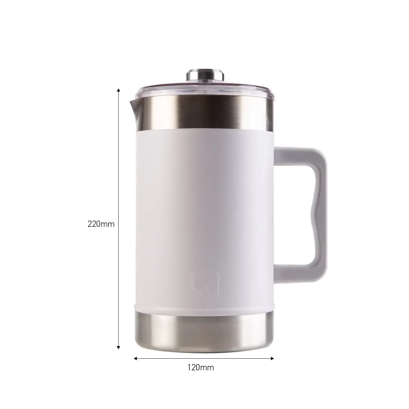 Lizzard French Press Cream 1.6L