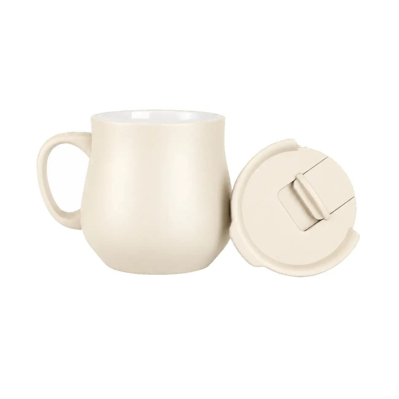 Lizzard Hearth Cup Ceramic Inner Froth/Cream