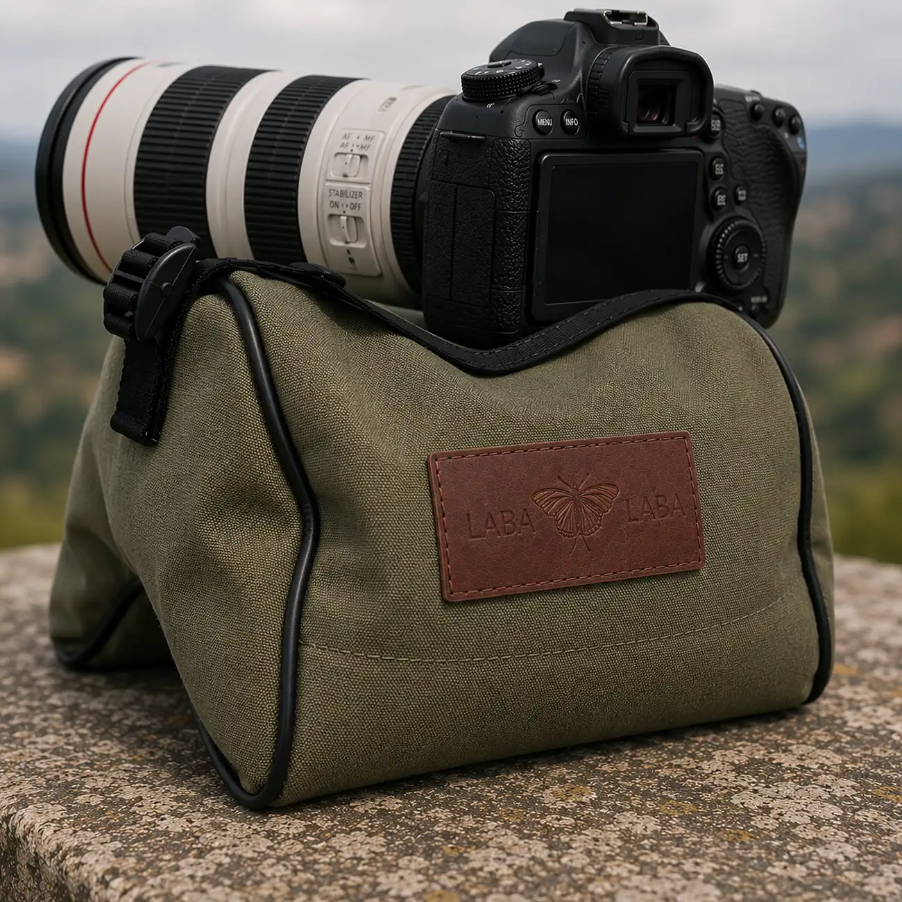 Camera Bean Bag Ripstop Olive