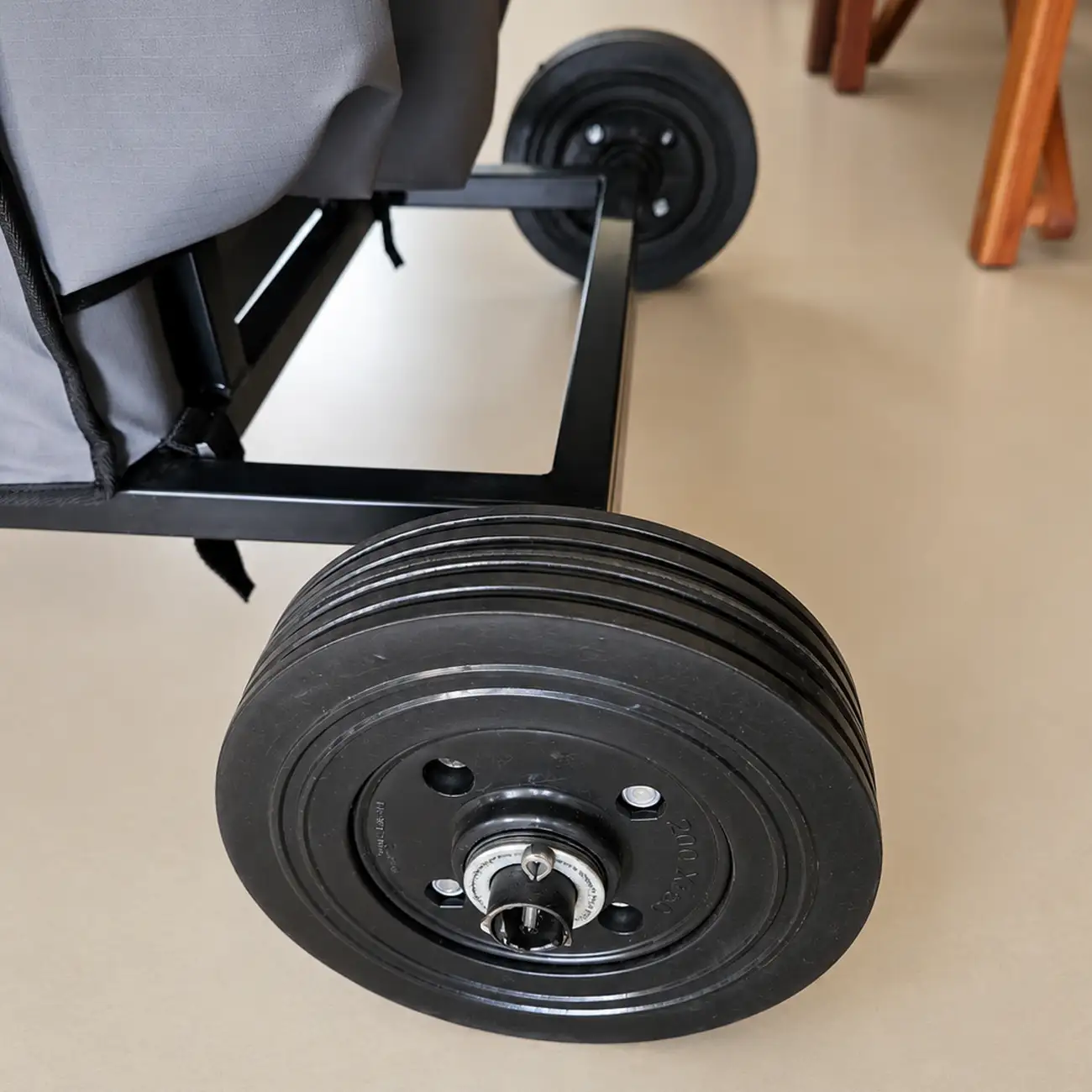 Housekeeping Trolley & Bag with Normal Wheels