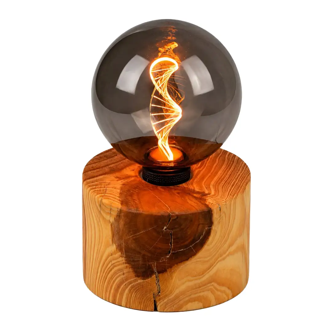 Cedarwood Pygmy round Double helix bulb