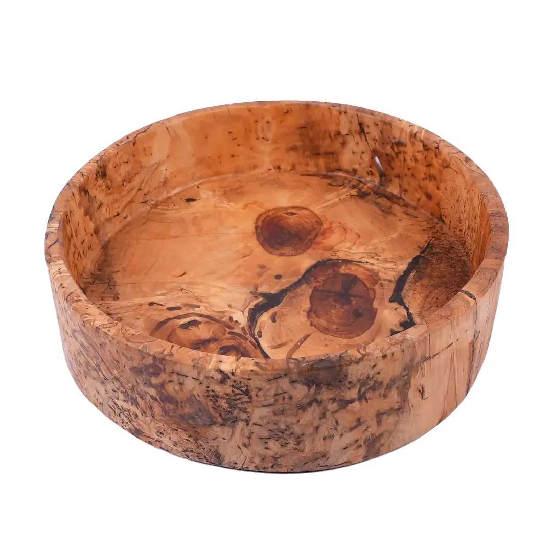 Large Curly Maple Bowl