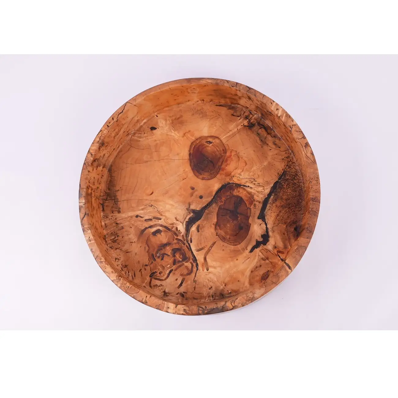Large Curly Maple Bowl